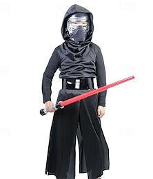 economico -Obi-Wan Kenobi Cavaliere Jedi Costume Cosplay Abiti Cosplay Cosplay di film for Ragazzi Bambini Carnevale Mascherata Evento / Festa Mascherata