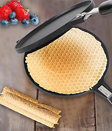 cheap -1pc 6.61 Inch Versatile Waffle Cone Maker - Non-Stick, Easy Clean, for Cake & Ice Cream Cones - Perfect for Family Desserts