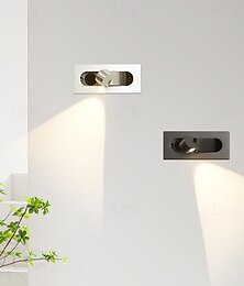 billiga -vägglampa inomhus akryl metall modern minimalistisk sovrum matsal kontor varmt ljus 19cm 110-120v 220-240v