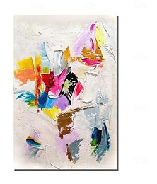 cheap -Oil Painting Handmade Hand Painted Wall Art Abstract Canvas Painting Home Decoration Decor Stretched No Frame Painting Only