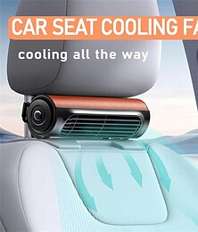 levne -větrák na krk chlazení autosedačky 12v ventilátor do auta s nízkou hlučností klimatizace vozidla ventilační cirkulátor chlazení do auta mini ventilátor na autosedačku