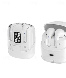 billiga -2 par 4 paket trådlösa hörlurar bluetooth 5.3 öronsnäckor 68ms låg latens 13mm drivrutin hifi hörlurar 4 mikrofoner enc hd samtal semi-in-ear