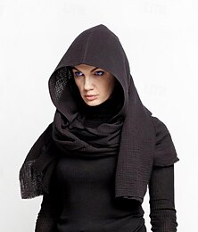 levne -Středověké Renesanční Pláštěnka Cosplay kostým Ren Faire Viking Pánské Dámské Unisex Viking Fantazie Plesová maškaráda Běžné / Denní Renesanční jarmark Dospělé šála či šátek