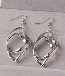 preiswerte -1 Paar Tropfen-Ohrringe For Damen Partyabend Geschenk Verabredung Aleación Schick Mode