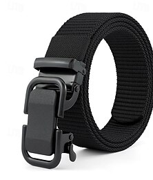 levne -Pánské Pás Nylonový pásek Venkovní pás Do pasu Černá Námořnická modř Nylon Nastavitelná Heavy-Duty Bez vzoru Venkovní Denní