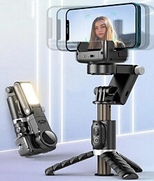 baratos -360 rotação seguinte modo de disparo cardan estabilizador selfie vara tripé cardan para iphone telefone smartphone fotografia ao vivo
