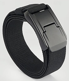 cheap -Men's Belt Tactical Belt Waist Belt Black Kakhi Polyester Alloy Durable Adjustable Plain Outdoor Daily
