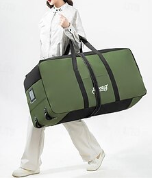 cheap -Men's Handbag Sports Bags Travel Bag Duffle Bag Oxford Cloth Zipper Large Capacity Foldable Multi Carry Geometric Black Red Blue