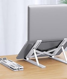 ieftine -suport reglabil pentru laptop - suport pliabil, portabil din aliaj de aluminiu, respirabil și ușor, laptop-uri și tablete compatibile