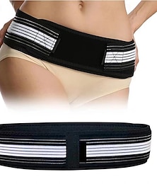 economico -cintura di supporto sacroiliaca regolabile: allevia il dolore alla sciatica/lombare, traspirante dopo il parto & stabilizzatore sportivo per la schiena da uomo & donne