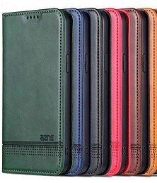 cheap -Phone Case For iPhone 15 Pro Max iPhone 14 13 12 11 Pro Max Plus Mini SE Wallet Case Magnetic Full Body Protective Kickstand Retro TPU PU Leather
