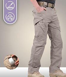 voordelige -Voor heren Cargohosen Wandelbroek Tactische broek Zomer Lente Buiten waterdicht Ademend Sneldrogend Multi Pocket Kleding Onderlichaam 9 zakken zwart. Leger Groen Vissen Klimmen Reizen S M L XL XXL