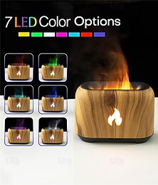 זול -מכשיר אדים מאפרה חכמה LED עם מלח גבישי מכשיר ריח ואקום מפזר שמן אתרי לבית