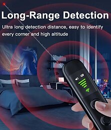 cheap -Anti-Camera RF Detector and Infrared DetectorWireless Signal Detector ProtectionAnti-TrackingHotel Privacy Protection