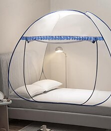 economico -Zanzariera da 79 pollici tenda per zanzare di grandi dimensioni per aumentare la densità della zanzariera in garza per reti domestiche da letto installazione gratuita