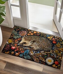 voordelige -egel fruit deurmat keukenmat vloermat antislip vloerkleed oliebestendig tapijt binnen buiten mat slaapkamer decor badkamer mat entree tapijt