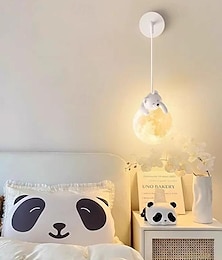 billiga -led vägglampa 1 huvud varmvitt ljus 15cm metallhartsmaterial inomhus modern söt drömsk saga vardagsrum sovrum 85-265v