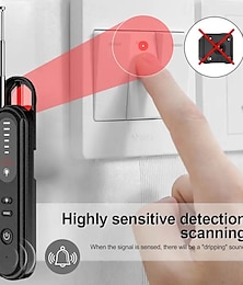 cheap -Hidden Camera Detectors Mini Anti-Spy Camera Detector TrackerIntelligent Signal Scanner Device For Hotel Apartment