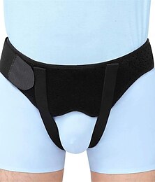 baratos -cinto de hérnia para homens, treliça de suporte de hérnia para hérnia inguinal simples/dupla ou esportiva, alça de cintura ajustável com 2 almofadas de compressão removíveis, material respirável