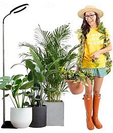billige -led vekstlys fullt spekter for innendørs planter led vekstlys 55 tommer justerbar høyde voksende lampe