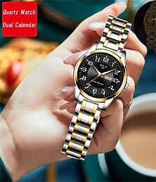 Χαμηλού Κόστους -νέο γυναικείο ρολόι μάρκας deblve εξαιρετικά λεπτή ζώνη από χάλυβα ημερολόγιο φωτεινό εβδομαδιαίο ρολόι χαλαζία οθόνη ελαφρύ πολυτελές εκατό μόδα αδιάβροχο γυναικείο ρολόι