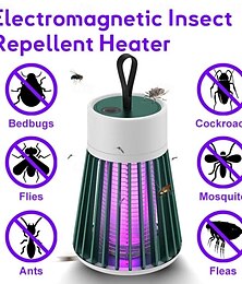 billige -mozz guard mosquito zapper - veggedyrvarmer, buzzbug myggdreper, zaptek mygg zapper, usb Charing, flott for utendørs og innendørs