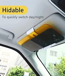 cheap -2 In 1 For Day And Night Anti Glare Anti Strong Light Sun Visor For Car Driver Anti Snow Reflective Anti High Beam