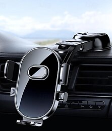 رخيصةأون -حامل ملاحة للسيارة من نوع كوب الشفط بمرآة كبيرة وحامل ملاحة للهاتف المحمول ولوحة أجهزة القياس بالسيارة