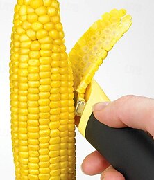 cheap -Corn Cob Stripper Tool Corn Peeler Hand-held Corn Cob Remover Kitchen Corncob Removal Tool