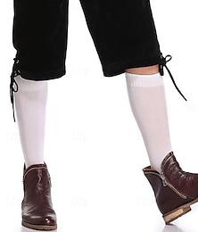 economico -Oktoberfest Calzini Bavarese Cameriera Tedesco Monaco di Baviera Prati Per uomo Per donna Panno in stile tradizionale