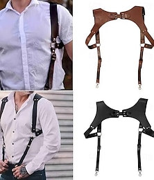 levne -Retro Středověké Renesanční Zbraně a výzbroj Hrudní postroj Viking Pánské předvečer Všech svatých Karneval Plesová maškaráda Párty Renesanční jarmark LARP Dospělí Suspensory