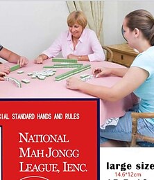ieftine -4 bucăți carte de mahjongg cărți naționale de mah jongg reguli și mâini oficiale - mâini și reguli oficiale