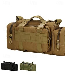 economico -Marsupio Marsupi Trapuntata Indossabile Multifunzionale Leggero Durevole Traspirante Esterno Pesca Escursionismo Arrampicata Militare Tessuto Oxford Nero Verde militare Cachi