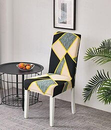 billige -spisestuestoltrekk elastisk setetrekk høyrygg spisestoltrekk stretch stoltrekk til bryllup hotell bankett spisestue kontor anti-skitten avtagbar