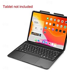 economico -custodia tablet con tastiera per ipad pro12.9 (2018/2020) tastiera bluetooth per tablet tastiera bluetooth rimovibile con touchpad tastiera colorata retroilluminata