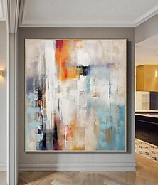 cheap -Extra Large Abstract painting handmade Wall Art Textured Painting On Canvas Impressionism Wall Decor Abstract Modern Painting Extra Large oil painting for Wall Art picture