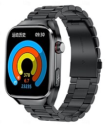 economico -TK16 Smartwatch Chiamata Bluetooth Monitoraggio Salute Orologio Sportivo a Passi Assistente Vocale Bracciale Smart
