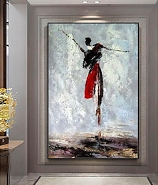 cheap -Mintura Handmade Abstract Figure Oil Paintings On Canvas Modern Wall Art Decoration Picture For Home Decor Rolled Frameless Unstretched Painting