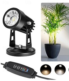 abordables -spot led interface usb gradation réglage des couleurs projecteur temporisé lumière chaude lumière blanche lumière neutre lumière de projection éclairage de plante d'intérieur décoration lumière