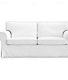 Χαμηλού Κόστους -ektorp κάλυμμα καναπέ 2 θέσεων, ektorp loveseat κάλυμμα καναπέ με 2 κάλυμμα μαξιλαριών και 2 κάλυμμα πλάτης, ektorp slipcover που πλένεται προστατευτικό επίπλων