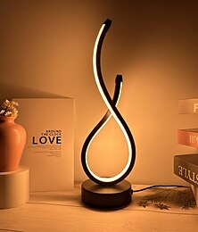 お買い得  -クリエイティブライト高級テーブルランプ1個、調光可能なタッチコントロールテーブルLEDライト、スイッチ付き、5V USB電源、寝室、オフィス、本棚、リビングルームのホームデコレーション用
