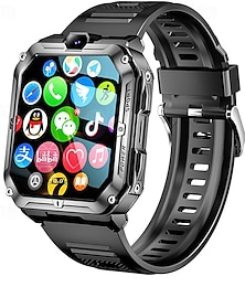 abordables -4g smartwatch 1.96 gps double caméra wifi sim nfc robuste 16g-rom google play app télécharger ip67 hommes femmes version eurasienne android montre intelligente