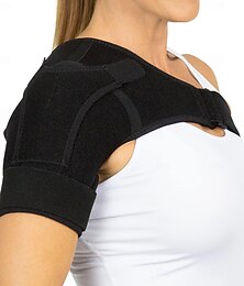 abordables -hombrera para mujeres y hombres - manga de soporte de compresión para recuperación de lesiones - para lesiones del manguito rotador, artritis, esguince, dislocación, pt - alivio del dolor de