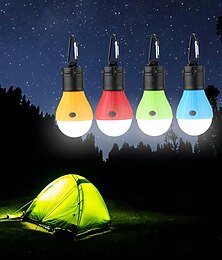 billige -sy002 Led Lys Lanterner & Telt Lamper Vanntett 50 lm LED LED 1 emittere 1 lys tilstand med batterier Vanntett Lettvekt Camping / fotturer / grotting Fisking Fisking Camping Utendørs Tilfeldige farger