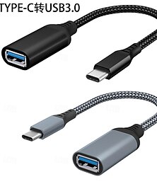 economico -Cavo dati otg da tipo C a cavo di trasferimento USB 3.0 Testa del convertitore di estensione del veicolo per computer tablet mobile