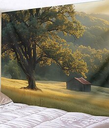 זול -נוף עץ החיים תלוי שטיח קיר אמנות שטיח קיר גדול תפאורה צילום רקע שמיכה וילון בית חדר שינה קישוט סלון