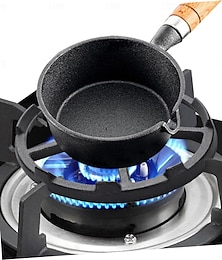 abordables -soporte de estufa de gas soporte de wok de hierro estante de estufa de metal estante de la cocina del horno soporte de wok para encimera de gas salvamanteles de estufa soporte redondo para olla de