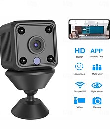 Недорогие -Мини Wi-Fi ip-камера HD 1080p беспроводная система видеонаблюдения микро-камера ночного видения умный дом спортивный монитор встроенный аккумулятор