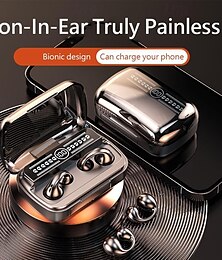 abordables -2024 tws écouteurs sans fil Bluetooth usure indolore clip d'oreille écouteurs sans fil antibruit contour d'oreille casque sans fil casque stéréo de jeu bluetooth