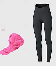 cheap -XINTOWN Women's Cycling Tights Bike Tights Bottoms Slim Fit Sports Breathable Quick Dry High Elasticity Comfortable Black Grey Clothing Apparel Bike Wear